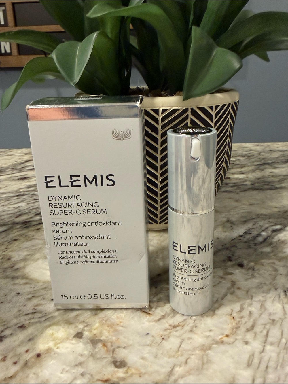 ELEMIS Dynamic Resurfacing Super-C Serum 0.5 oz Brightening Skincare NEW